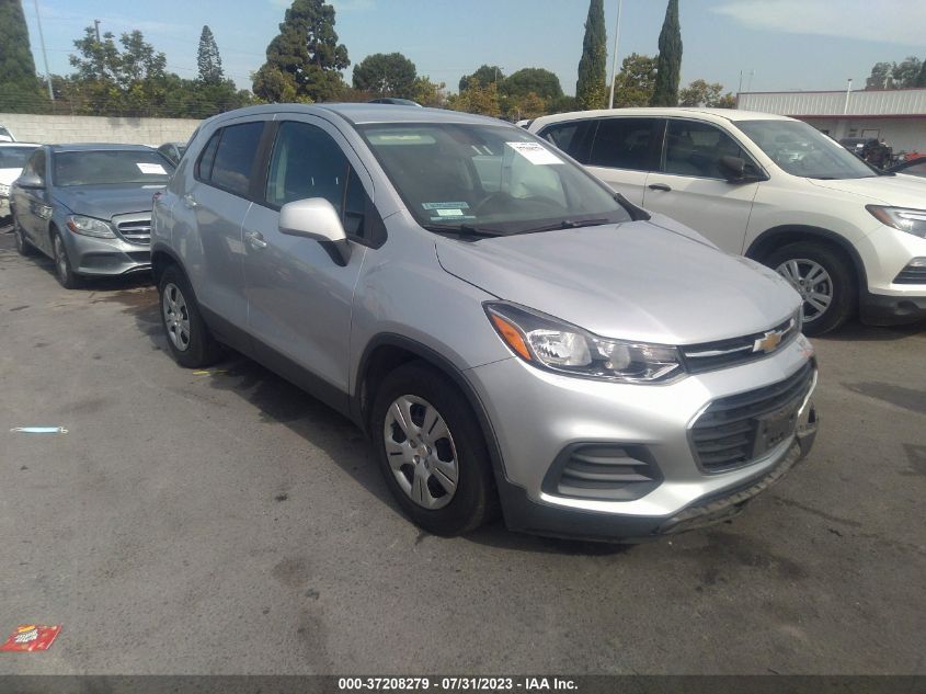 2018 CHEVROLET TRAX LS - KL7CJKSB6JB579194