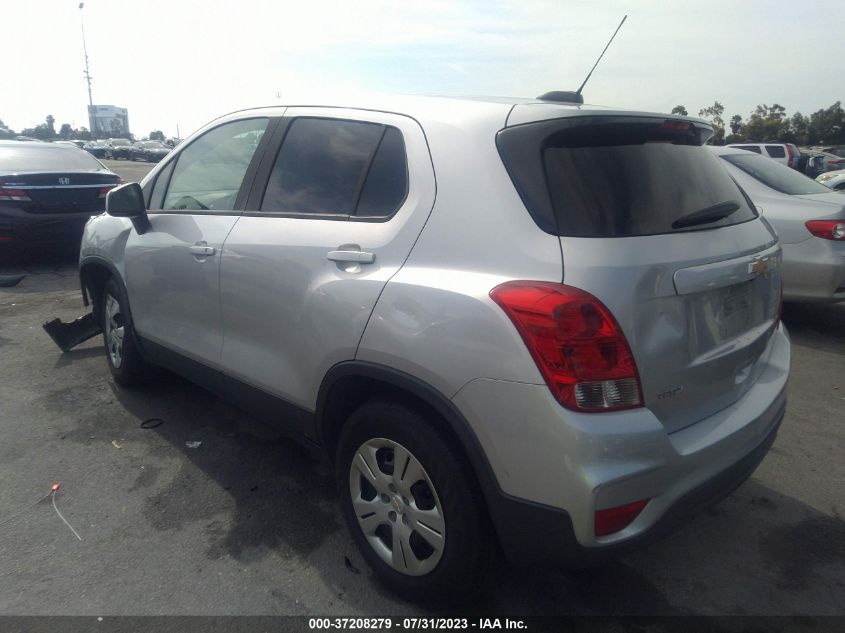 2018 CHEVROLET TRAX LS - KL7CJKSB6JB579194