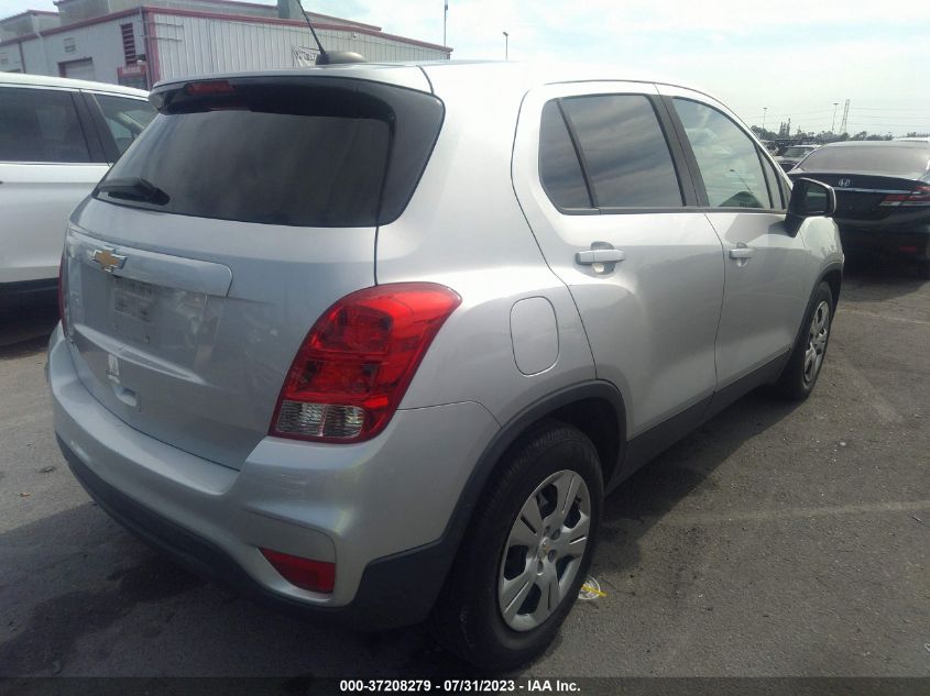 2018 CHEVROLET TRAX LS - KL7CJKSB6JB579194