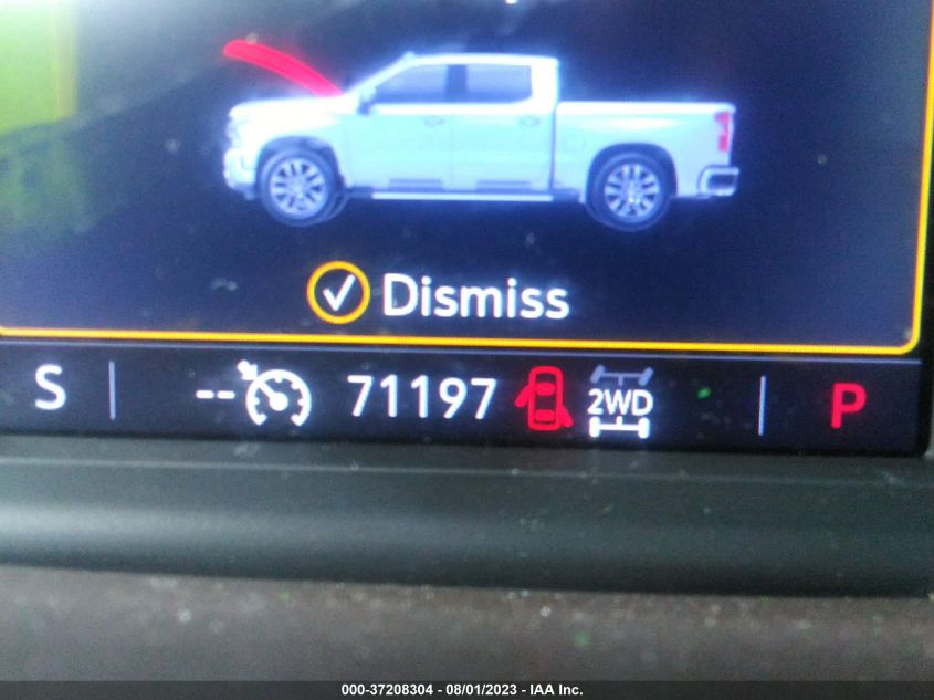 2020 CHEVROLET SILVERADO 1500 LT - 3GCUYDED5LG218500