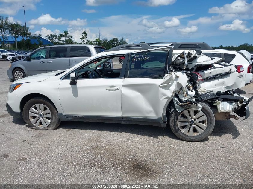 2017 SUBARU OUTBACK 2.5I PREMIUM - 4S4BSAFC7H3260928