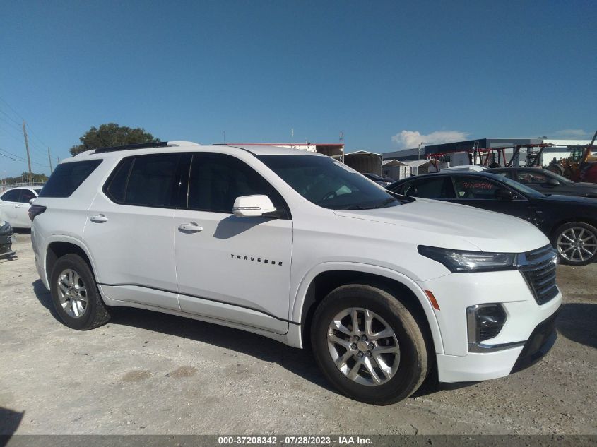 2022 CHEVROLET TRAVERSE LT - 1GNERGKW7NJ169883