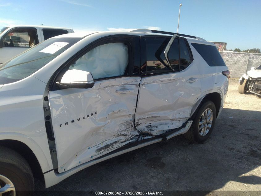2022 CHEVROLET TRAVERSE LT - 1GNERGKW7NJ169883
