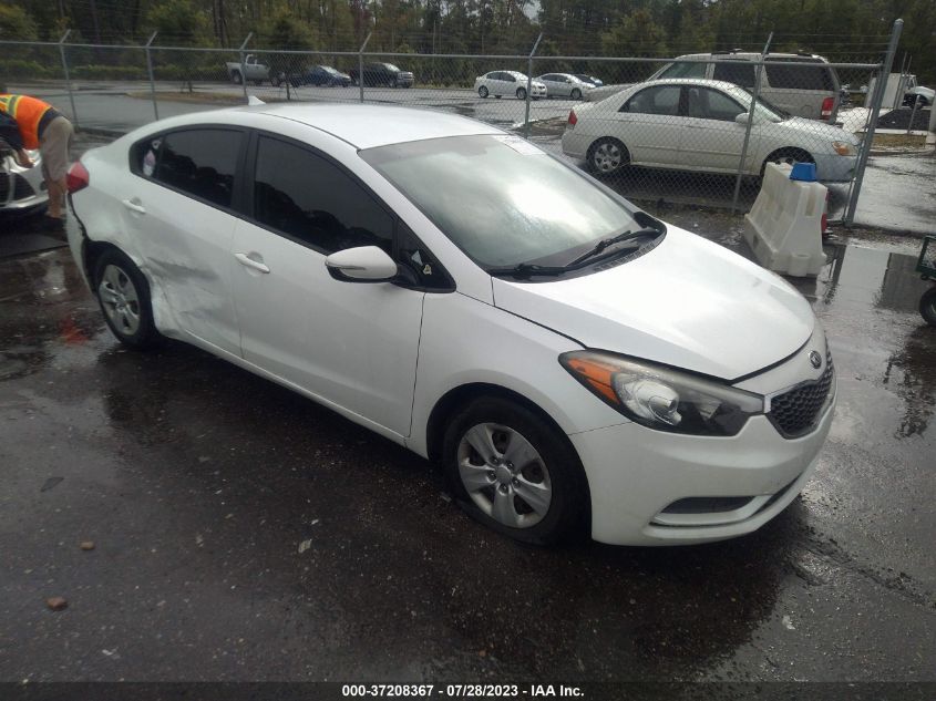 2015 KIA FORTE LX - KNAFX4A60F5386895