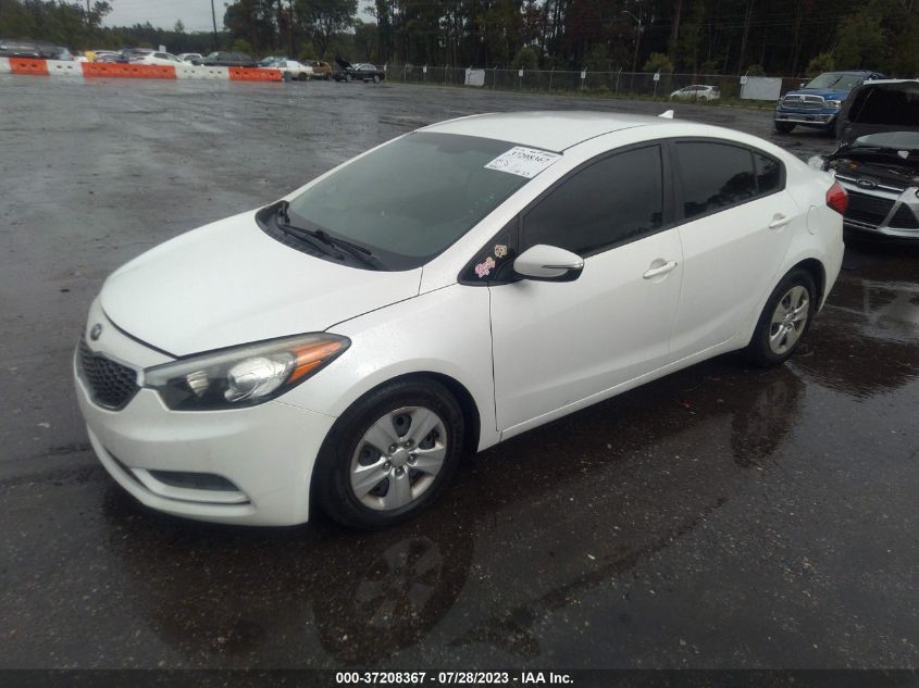 2015 KIA FORTE LX - KNAFX4A60F5386895