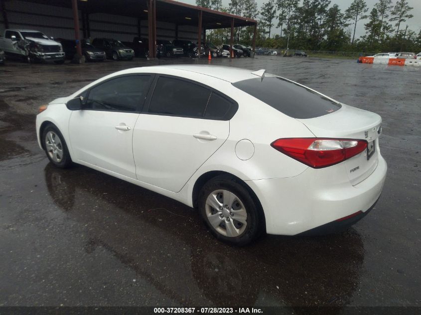 2015 KIA FORTE LX - KNAFX4A60F5386895