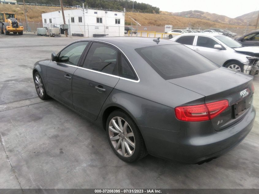 2013 AUDI A4 PREMIUM PLUS - WAUFFAFL3DA121277