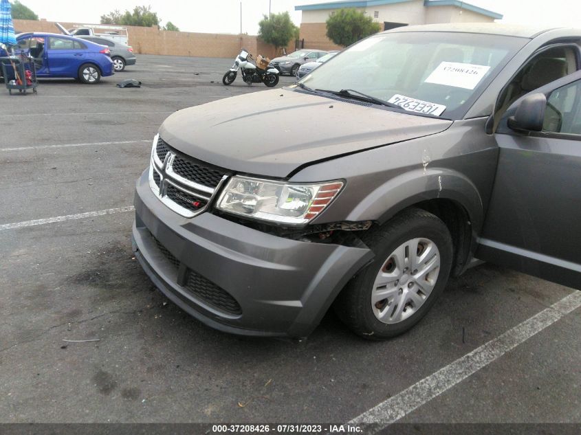 2013 DODGE JOURNEY AMERICAN VALUE PKG - 3C4PDCAB8DT684910