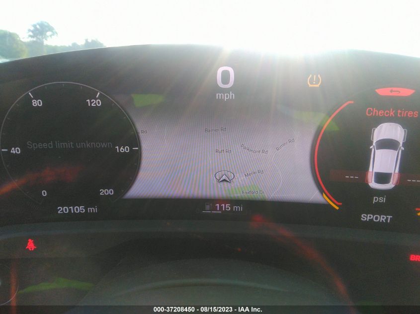 2022 PORSCHE TAYCAN WP0AA2Y10NSA16482