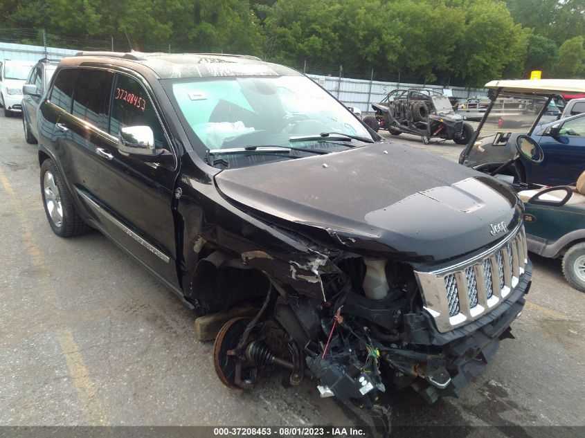 2013 JEEP GRAND CHEROKEE OVERLAND - 1C4RJFCTXDC634885