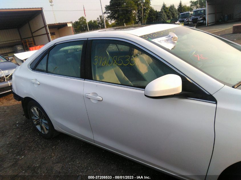 2017 TOYOTA CAMRY XLE/SE/LE/XSE - 4T1BF1FK2HU376981