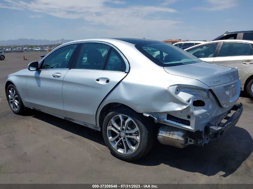 2016 MERCEDES-BENZ C-CLASS C 300 - 55SWF4KB6GU115744