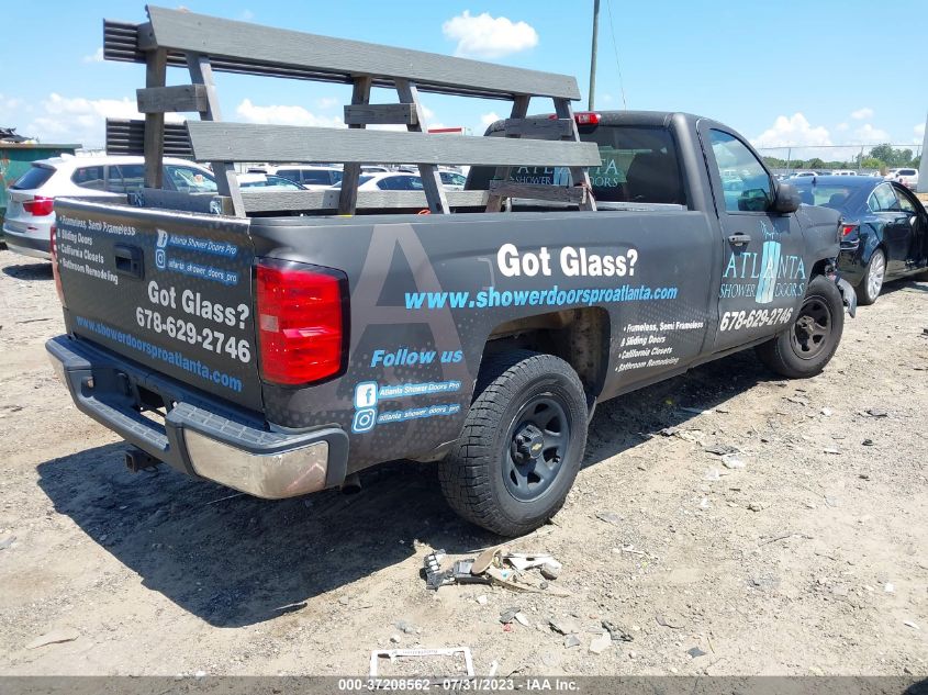2014 CHEVROLET SILVERADO 1500 WORK TRUCK - 1GCNCPEH3EZ200054