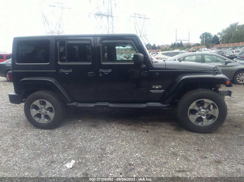 2017 JEEP WRANGLER UNLIMITED SAHARA - 1C4BJWEGXHL592998