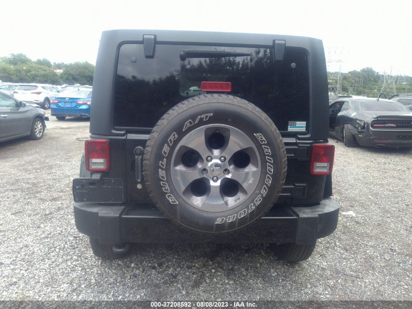 2017 JEEP WRANGLER UNLIMITED SAHARA - 1C4BJWEGXHL592998