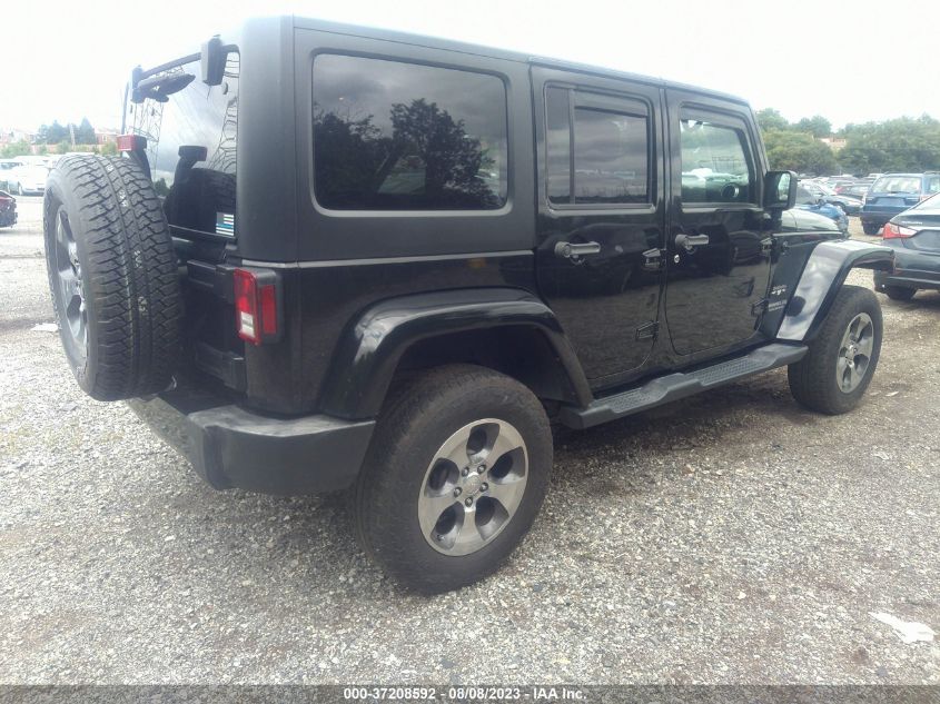 2017 JEEP WRANGLER UNLIMITED SAHARA - 1C4BJWEGXHL592998
