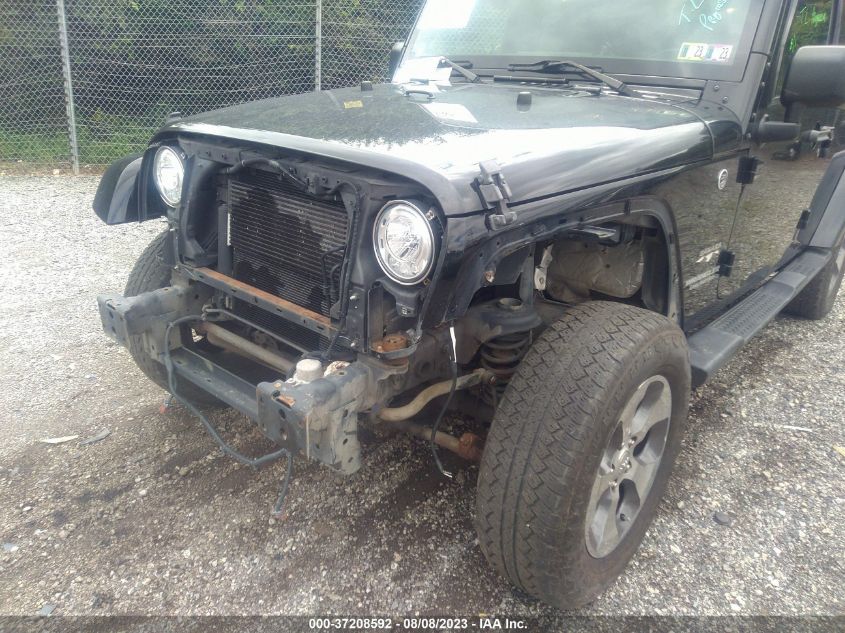2017 JEEP WRANGLER UNLIMITED SAHARA - 1C4BJWEGXHL592998