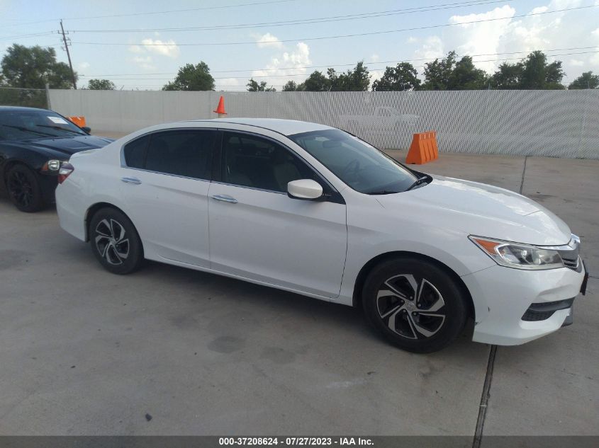 2016 HONDA ACCORD SEDAN LX - 1HGCR2F31GA198934