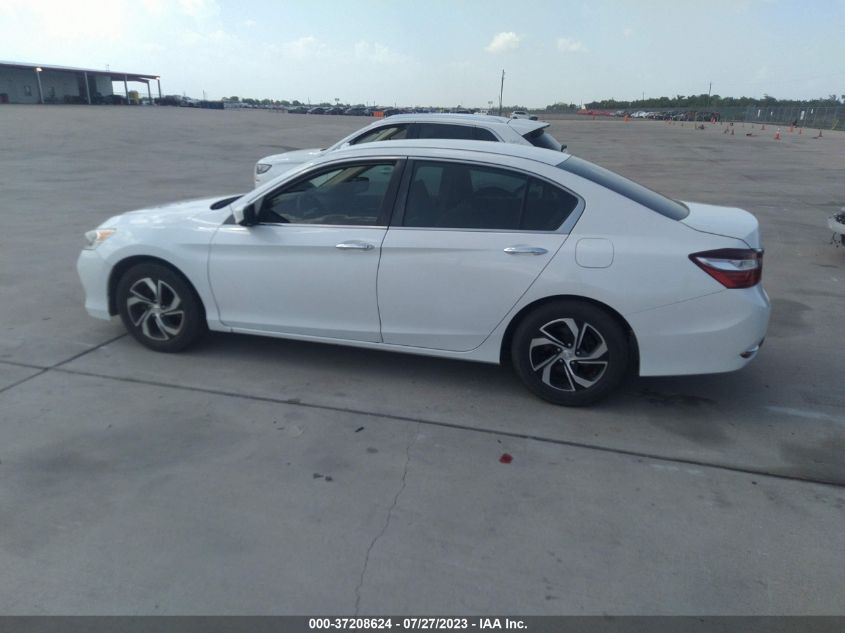 2016 HONDA ACCORD SEDAN LX - 1HGCR2F31GA198934