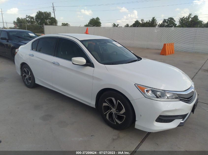 2016 HONDA ACCORD SEDAN LX - 1HGCR2F31GA198934