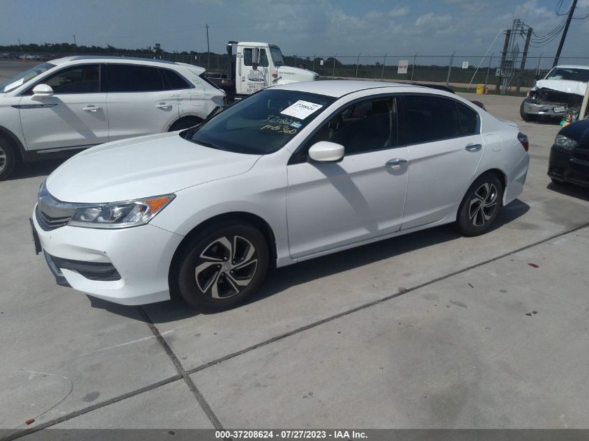 2016 HONDA ACCORD SEDAN LX - 1HGCR2F31GA198934
