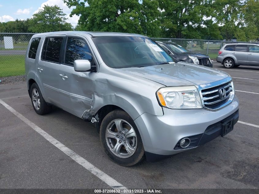 2013 HONDA PILOT EXL - 5FNYF4H57DB047199