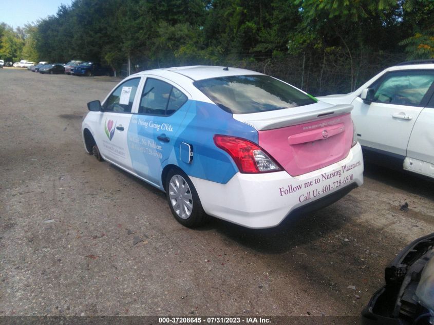 3N1CN7AP5KL833160 Nissan Versa Sedan S PLUS 3