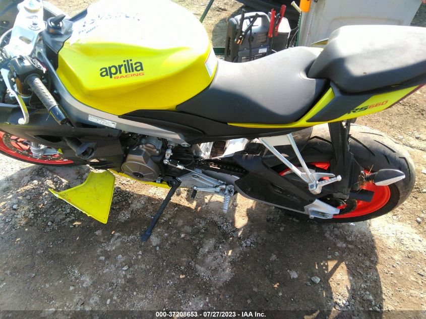 2021 APRILIA RS 660 ZD4KSUA02MS000802