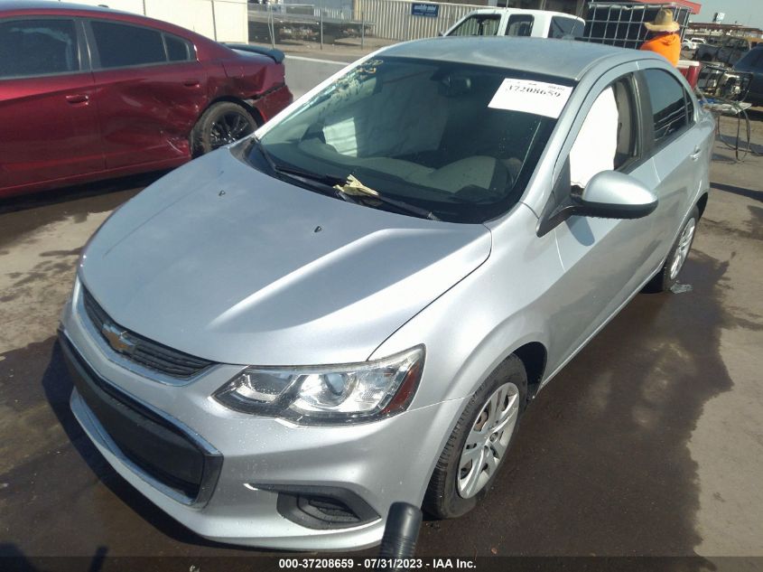 2017 CHEVROLET SONIC LS - 1G1JB5SH9H4158591
