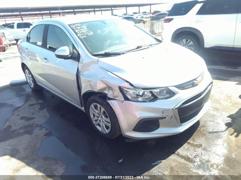 2017 CHEVROLET SONIC LS - 1G1JB5SH9H4158591