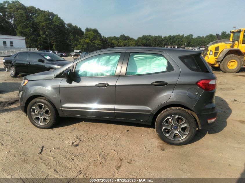 2021 FORD ECOSPORT S - MAJ3S2FE7MC441110