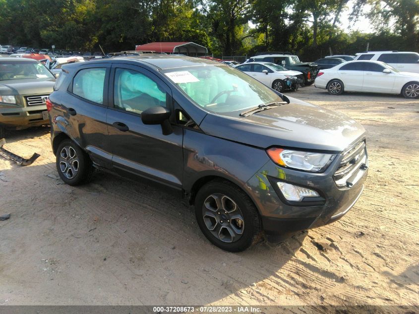 2021 FORD ECOSPORT S - MAJ3S2FE7MC441110