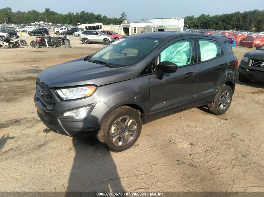 2021 FORD ECOSPORT S - MAJ3S2FE7MC441110
