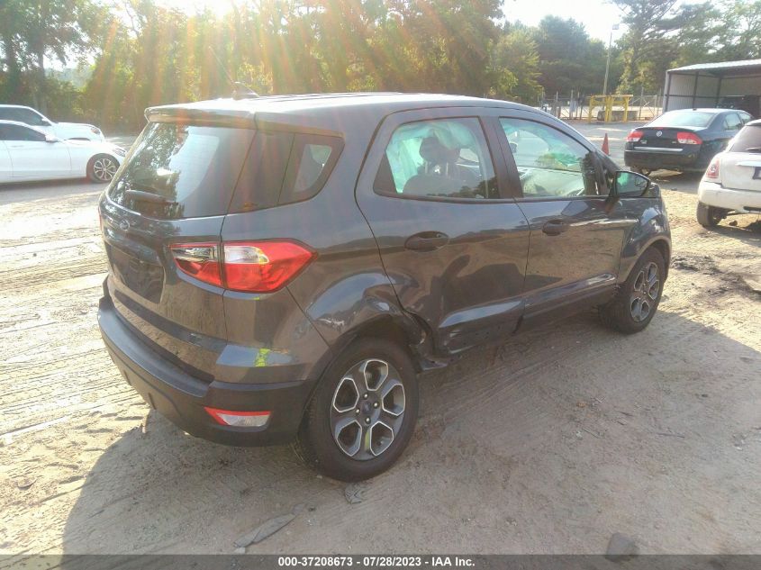 2021 FORD ECOSPORT S - MAJ3S2FE7MC441110