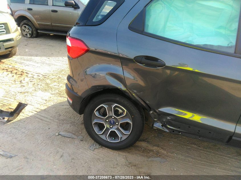 2021 FORD ECOSPORT S - MAJ3S2FE7MC441110