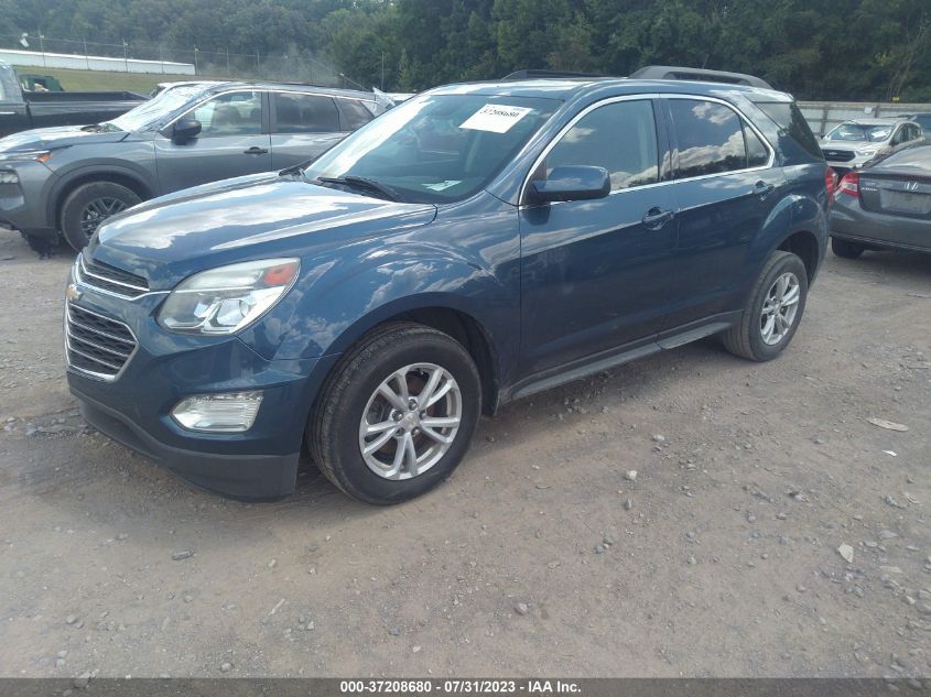 2016 CHEVROLET EQUINOX LT - 2GNALCEK3G6147073