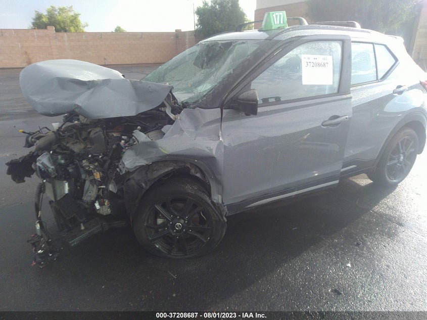 VIN 3N1CP5DVXML501534 2021 NISSAN KICKS SR