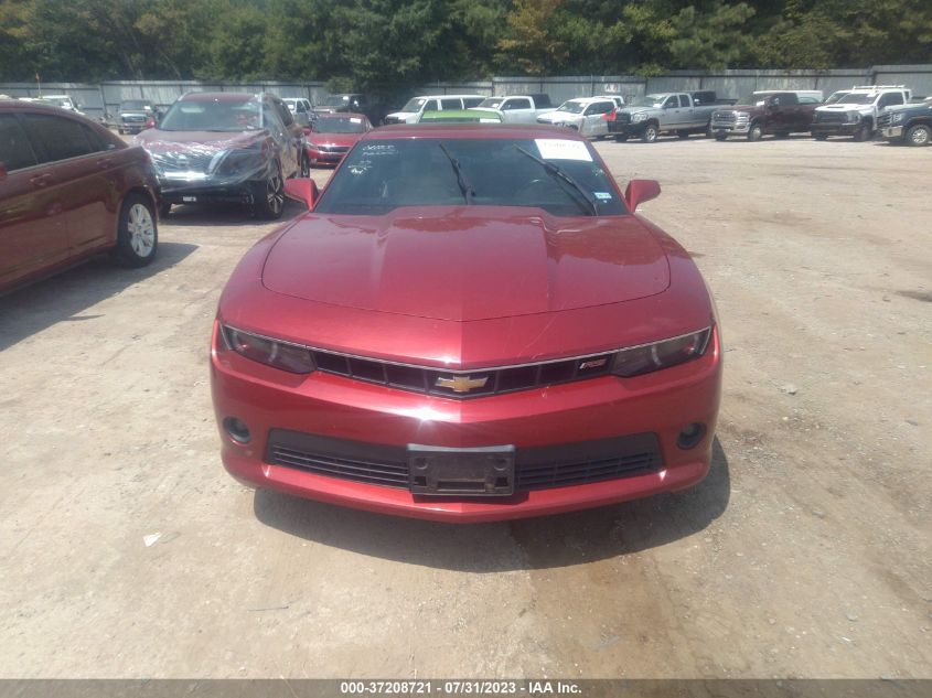 2015 CHEVROLET CAMARO LT - 2G1FF1E34F9225515