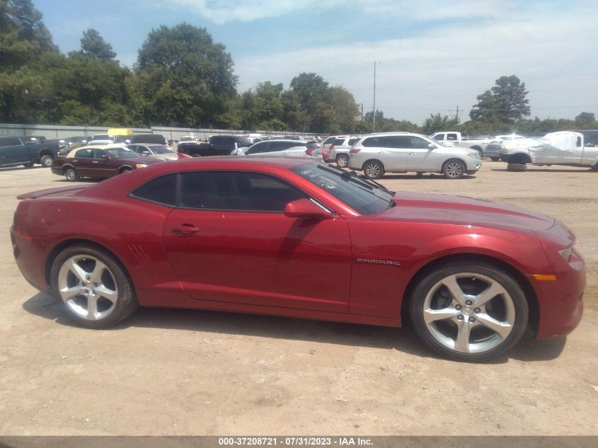 2015 CHEVROLET CAMARO LT - 2G1FF1E34F9225515