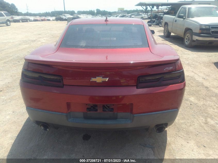 2015 CHEVROLET CAMARO LT - 2G1FF1E34F9225515