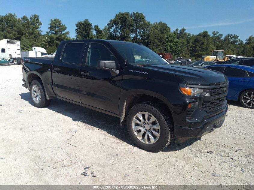 2022 CHEVROLET SILVERADO 1500 CUSTOM - 1GCPDBEK0NZ588364