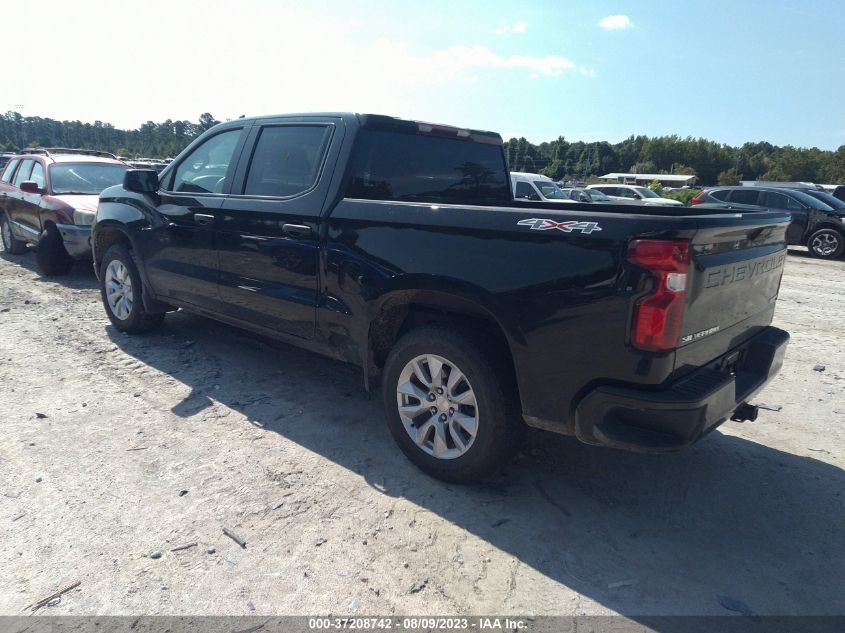 2022 CHEVROLET SILVERADO 1500 CUSTOM - 1GCPDBEK0NZ588364