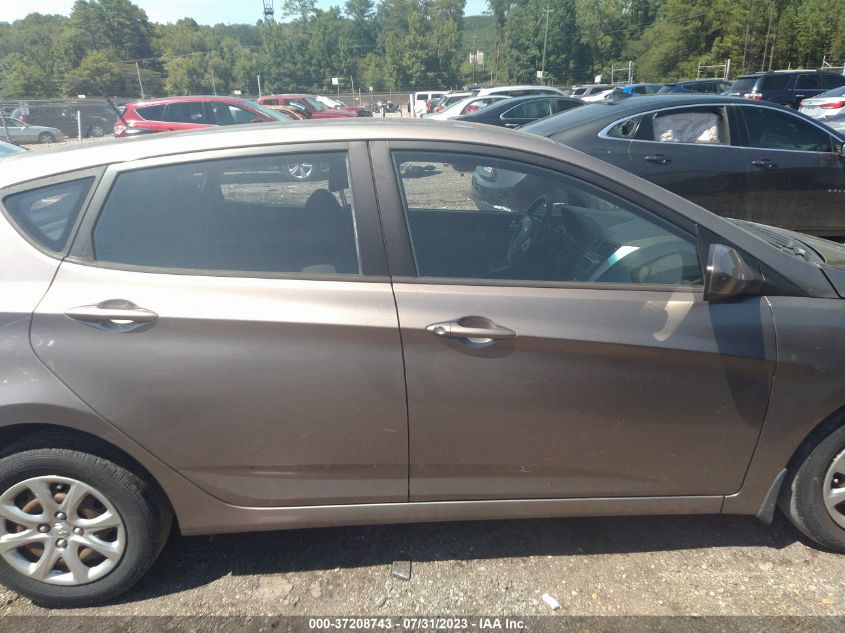 2014 HYUNDAI ACCENT GS - KMHCT5AE4EU177335