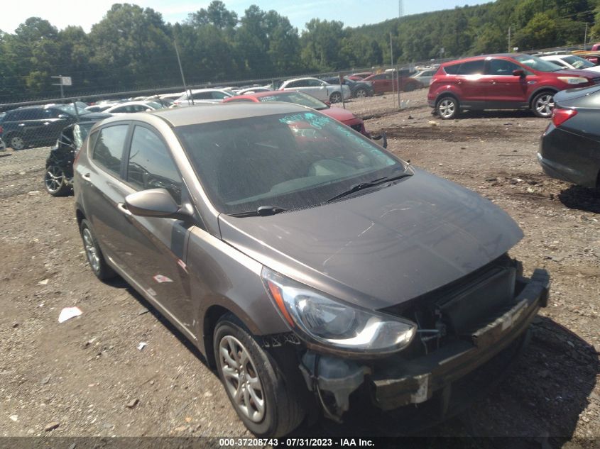 2014 HYUNDAI ACCENT GS - KMHCT5AE4EU177335