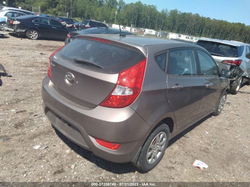 2014 HYUNDAI ACCENT GS - KMHCT5AE4EU177335
