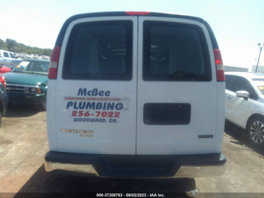 2015 CHEVROLET EXPRESS CARGO VAN - 1GCZGUCG0F1142452