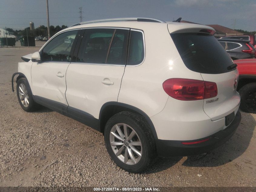 2017 VOLKSWAGEN TIGUAN WOLFSBURG - WVGSV7AX6HK007772