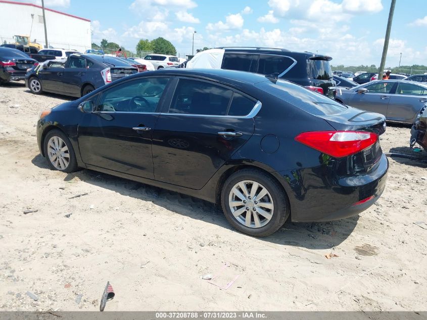2014 KIA FORTE EX - KNAFX4A86E5169819