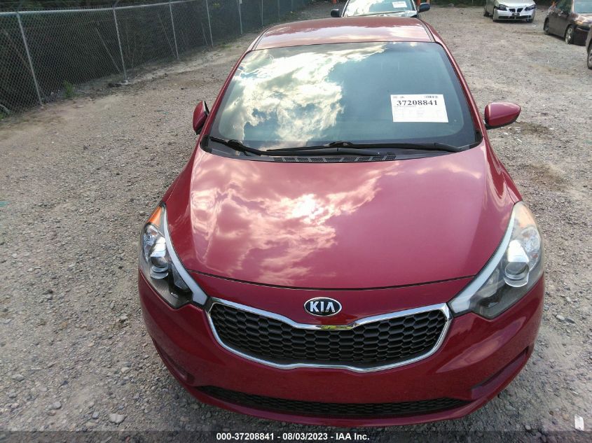 2016 KIA FORTE LX - KNAFK4A63G5513719