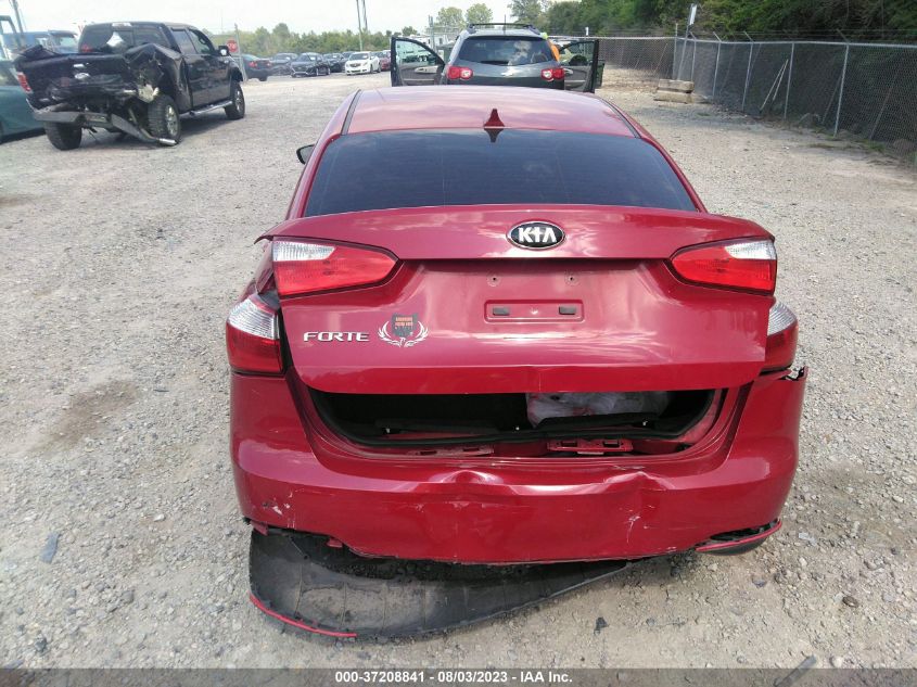 2016 KIA FORTE LX - KNAFK4A63G5513719